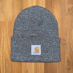 Carharrt Black Grey Beanie